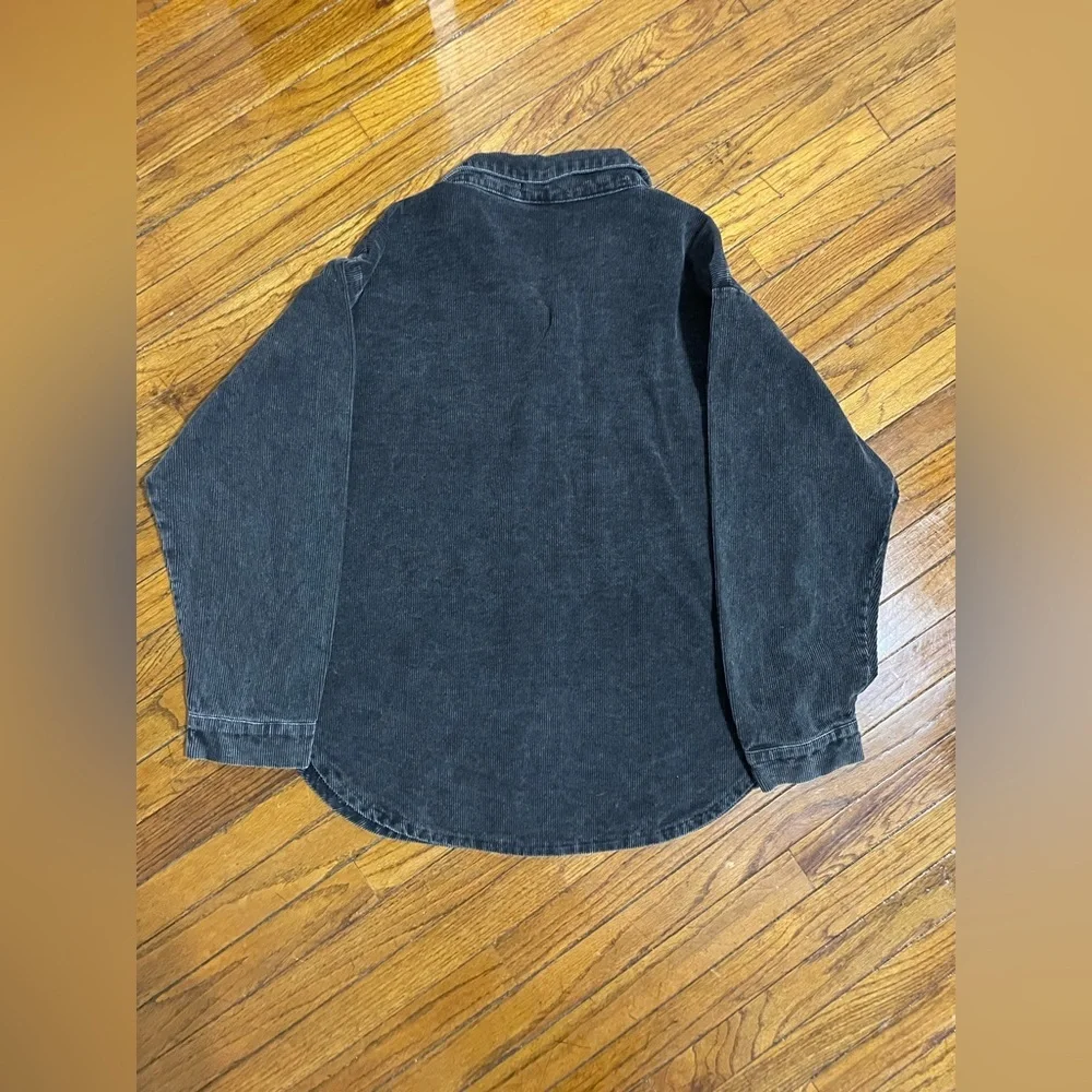 12th Tribe Corduroy Workwear Cabincore Shacket - one size - Picture 5 of 5